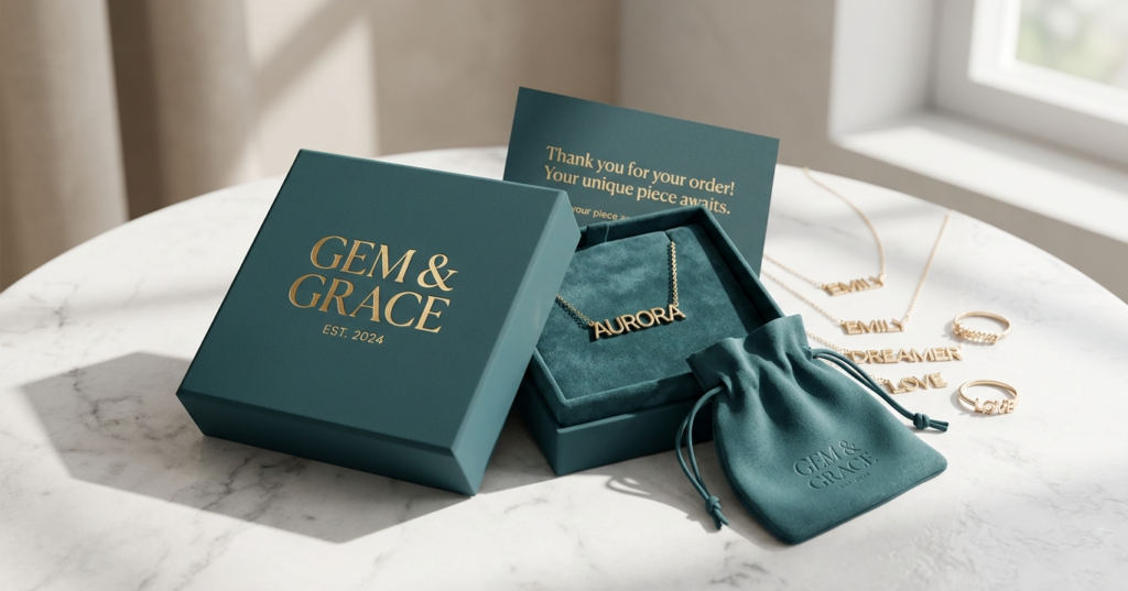 How to Design Custom Jewelry with Logo Packaging That Sells